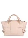 Bottega Veneta Intrecciato Arco Tool Tote Bag In Powder