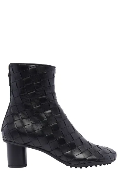 BOTTEGA VENETA BOTTEGA VENETA INTRECCIATO ATOMIC KITTEN ANKLE BOOTS