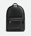 Bottega Veneta Intrecciato Backpack In Black