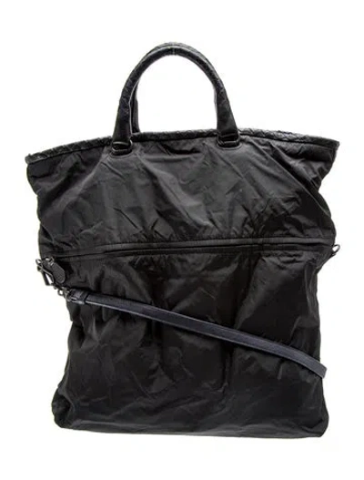 Pre-owned Bottega Veneta Intrecciato Backpack In Black