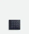 Bottega Veneta Intrecciato Bi-fold Wallet With Coin Purse