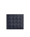 Bottega Veneta Piccolo Bi-fold Wallet In Intrecciato Leather