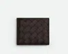 Bottega Veneta Intrecciato Bi-fold Wallet With Coin Purse In Brown