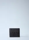 Bottega Veneta Intrecciato Bi-fold Wallet In Brown