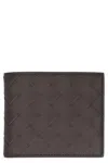 Bottega Veneta Intrecciato Bi-fold Wallet In Brown