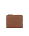 Bottega Veneta Woman Wallet Tan Size - Leather In Brown