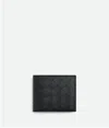 Bottega Veneta Bottega  Veneta Intrecciato Bi-fold Wallet With Coin Purse In Grey