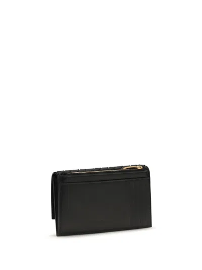 Bottega Veneta Intrecciato Bifold Wallet In Black