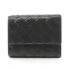 Bottega Veneta Intrecciato Black Intrecciato Wallet (tri-fold) In Black