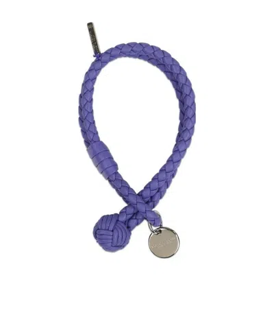 Bottega Veneta Intrecciato Bracelet In Blue