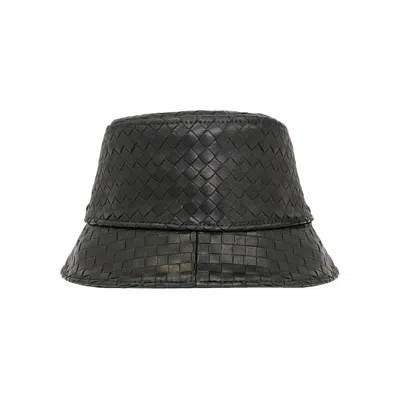Pre-owned Bottega Veneta Intrecciato Bucket Hat 'black'