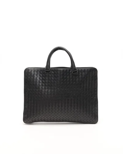 Bottega Veneta Intrecciato Business Bag In Pattern