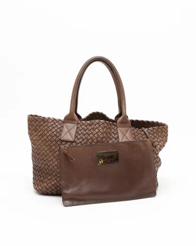 Bottega Veneta Intrecciato Cabat Pm Bag