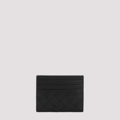 Bottega Veneta Intrecciato Calf Leather Credit Card Case Unica In Multi