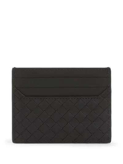 Bottega Veneta Intrecciato Card Case In Multi