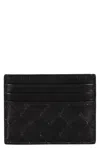 Bottega Veneta Black Card-holder With Intreccio Motif In Leather Woman In Black