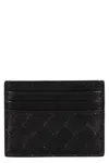 Bottega Veneta Black Card-holder With Intreccio Motif In Leather Woman In Black