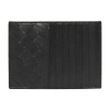 Bottega Veneta Intrecciato Card Case In Black_gold