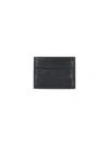 Bottega Veneta 'intrecciato' Card Holder In Black