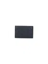 Bottega Veneta 'intrecciato' Card Holder In Blue