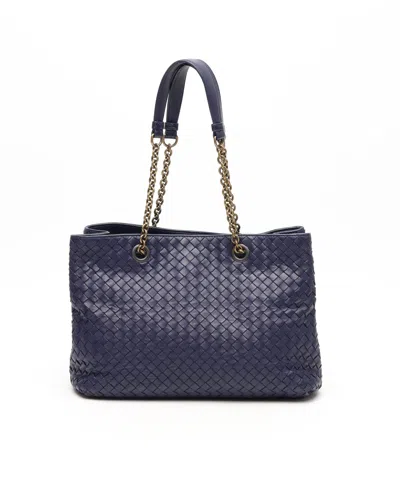 Bottega Veneta Intrecciato Chain Tote Bag