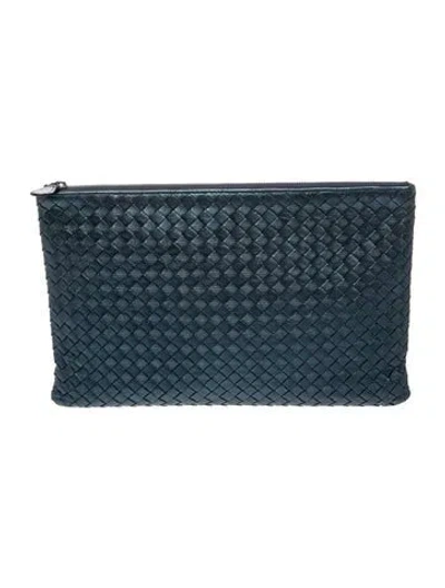 Pre-owned Bottega Veneta Intrecciato Clutch