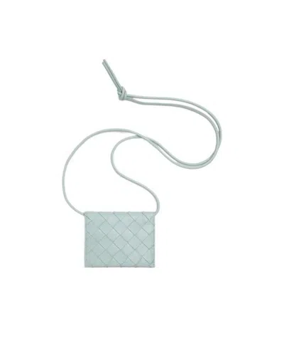 Bottega Veneta Intrecciato Clutch Bag In Green