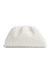 Bottega Veneta White Mini 'the Pouch' Clutch In White