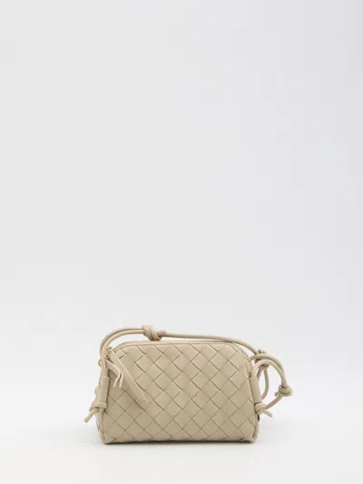 Bottega Veneta Intrecciato Concert Bag In Neutral