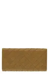 Bottega Veneta Intrecciato Continental Wallet In Brown