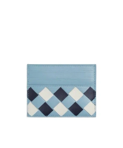 Bottega Veneta Intrecciato Credit Card Case In Multi