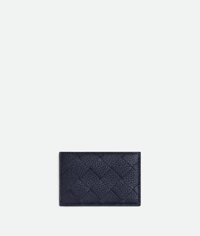 Bottega Veneta Intrecciato Credit Card Case In Black