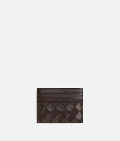 Bottega Veneta Intrecciato Credit Card Case In Pink