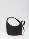 Bottega Veneta Men Intrecciato Crossbody Small In Brown
