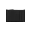 Bottega Veneta Black Card-holder With Intreccio Motif In Leather Man In Black