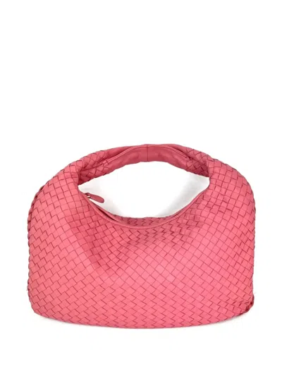 Pre-owned Bottega Veneta Intrecciato-design Tote Bag In Pink