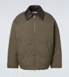Bottega Veneta Intrecciato Down Jacket In Green