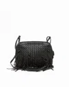 Bottega Veneta Intrecciato Fringe Crossbody Bag