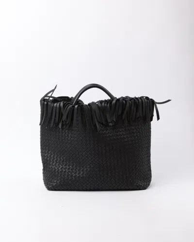 Bottega Veneta Intrecciato Fringed Tote Bag