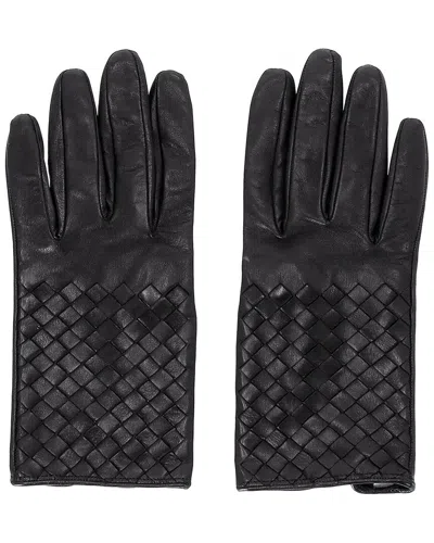 Pre-owned Bottega Veneta Intrecciato Gloves (authentic Pre-loved)