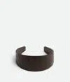 Bottega Veneta Intrecciato Headband In Gray
