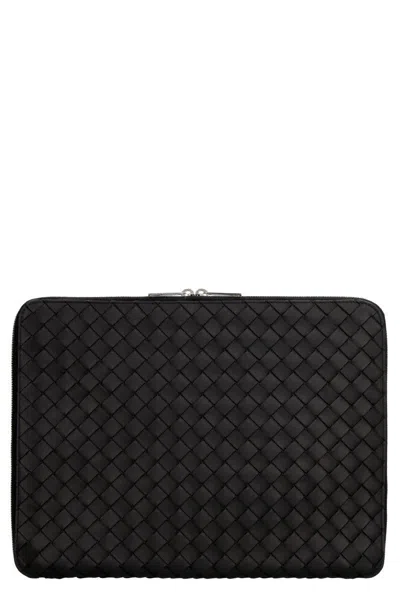 BOTTEGA VENETA BOTTEGA VENETA INTRECCIATO HYDROLOGY DOCUMENT CASE POUCH