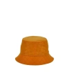 Bottega Veneta Intrecciato-jacquard Bucket Hat In Orange