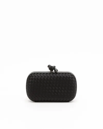 Bottega Veneta Intrecciato Knot Clutch