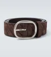 Bottega Veneta Intrecciato Leather Belt
