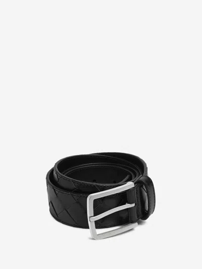 Bottega Veneta Intrecciato Leather Belt