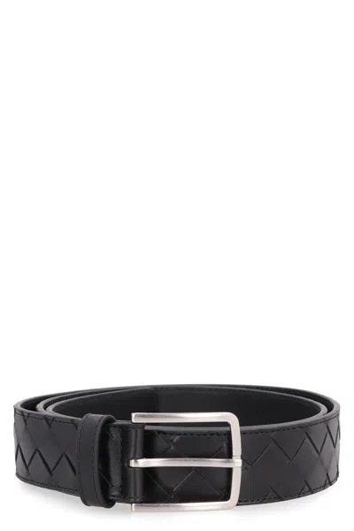 Bottega Veneta Intrecciato Leather Belt