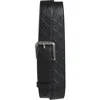 Bottega Veneta Intrecciato Leather Belt In Multi