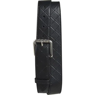 BOTTEGA VENETA BOTTEGA VENETA INTRECCIATO LEATHER BELT