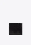 Bottega Veneta Intrecciato Leather Bi-fold Wallet In Black